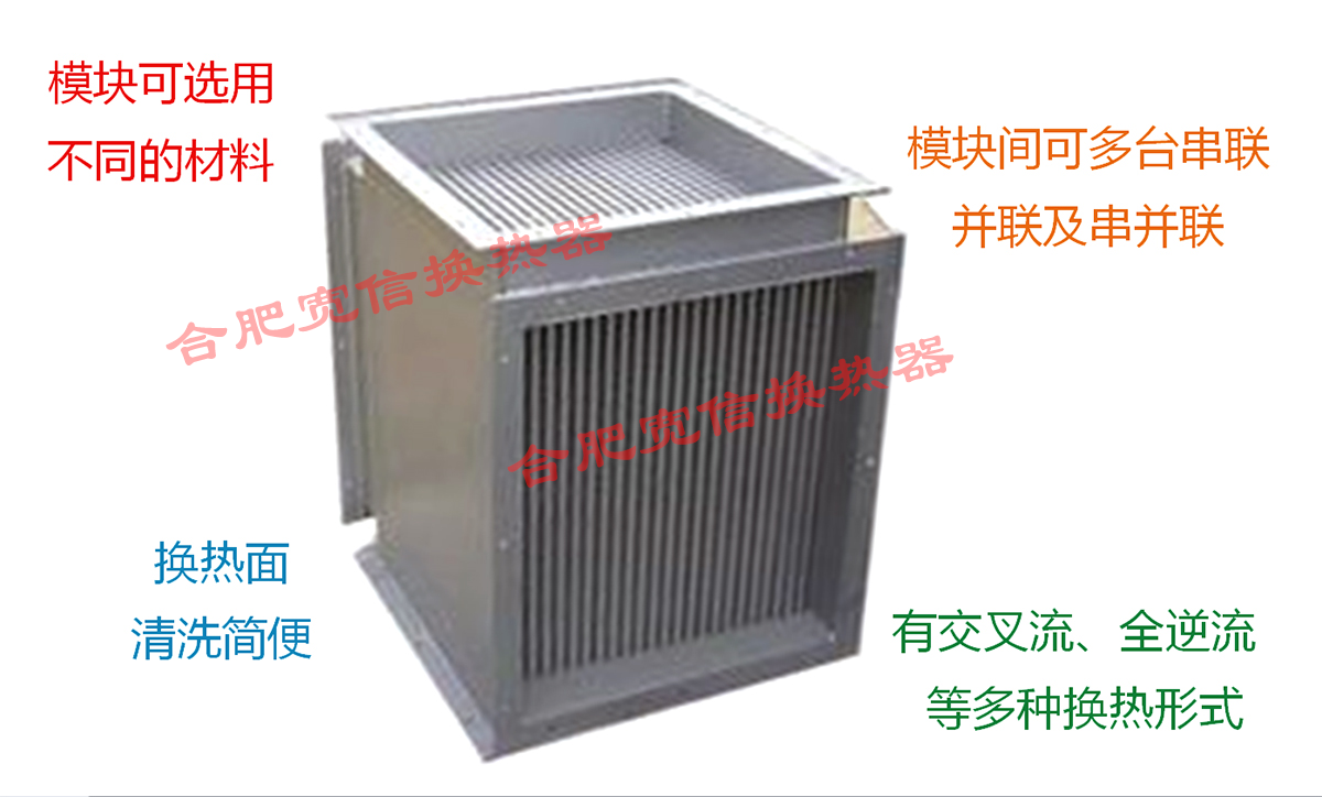 氣氣板式換熱器