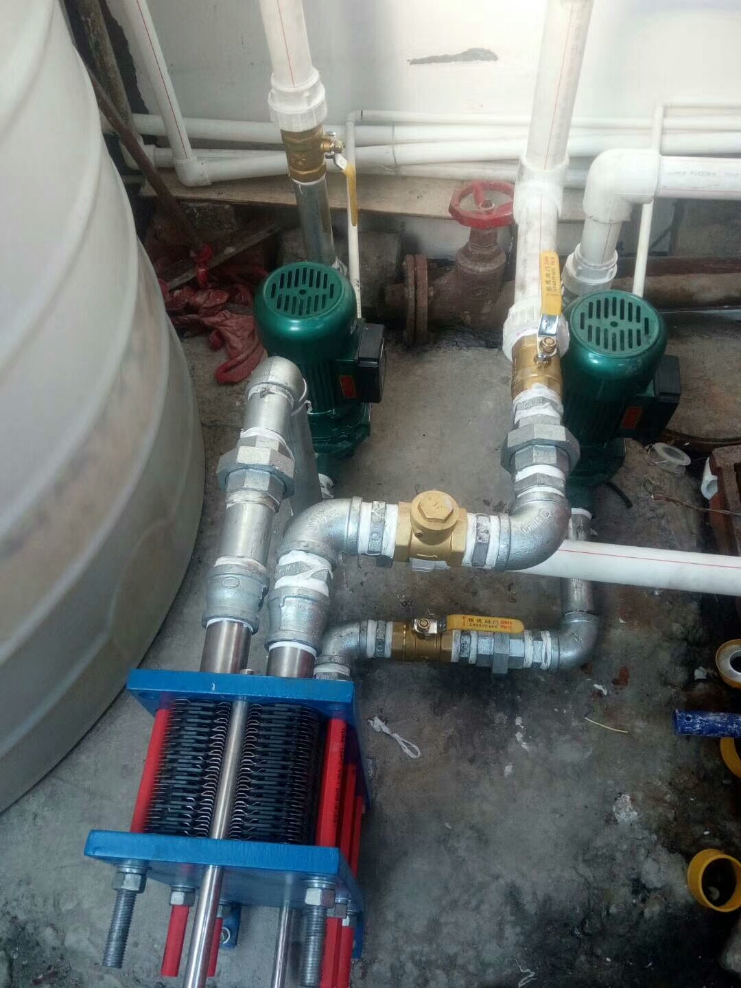 水水板式換熱器